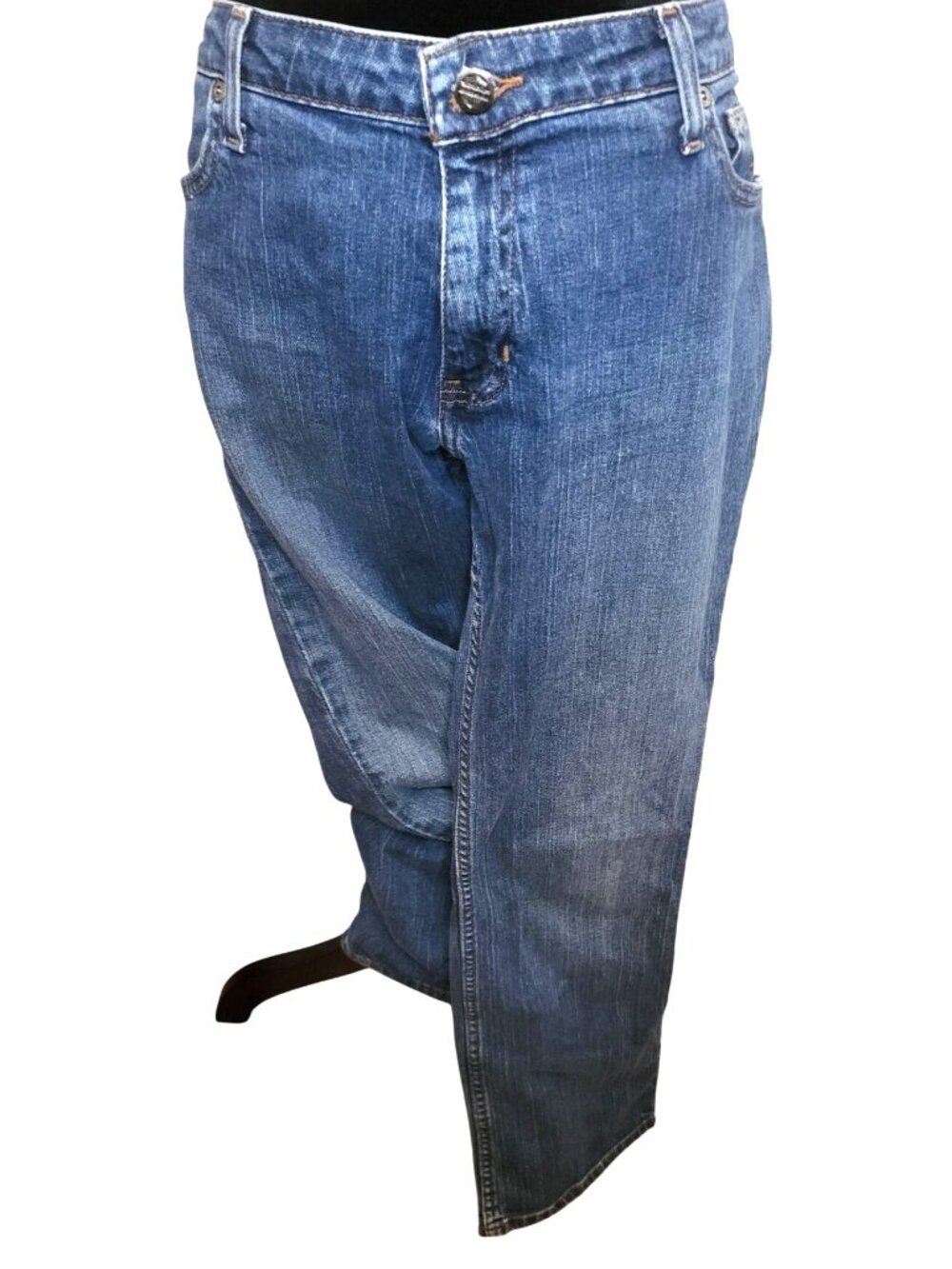 Harley Davidson Motorclothes Women's Jeans 10P Bootcut Biker Lowrise Bootcut